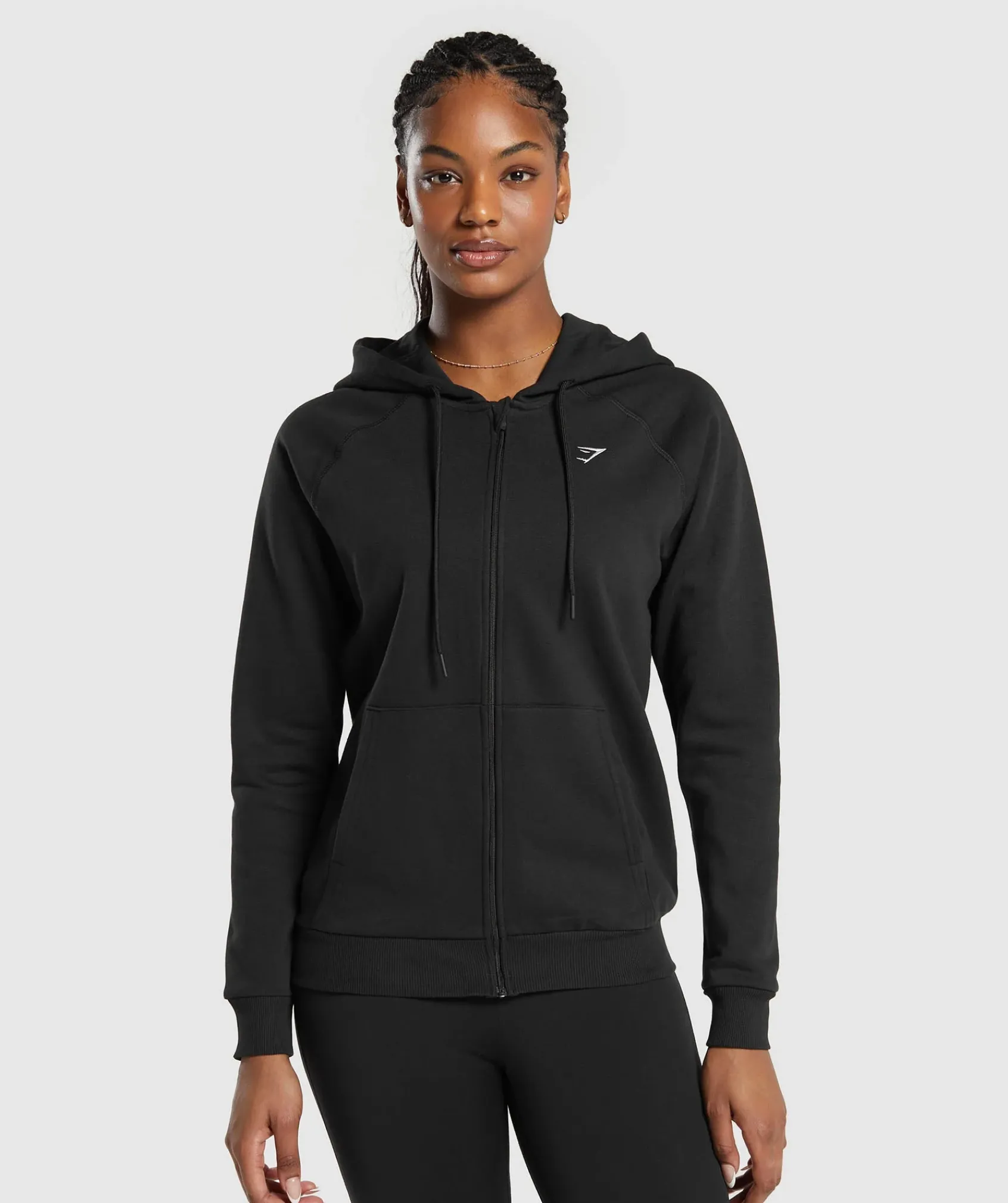DAMES Gymshark Bedekkende Sportkleding|Hoodies & Truien*Training Fleece Zip Hoodie