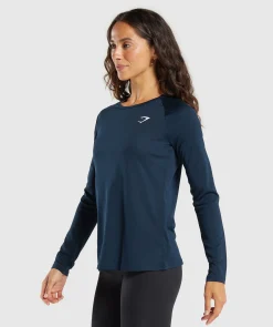 DAMES Gymshark Bedekkende Sportkleding|T-shirts*Training Long Sleeve Top