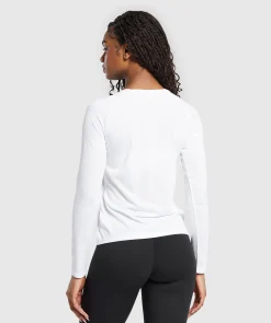 DAMES Gymshark Bedekkende Sportkleding|T-shirts*Training Long Sleeve Top
