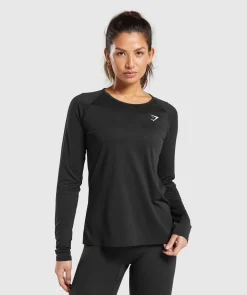 DAMES Gymshark Bedekkende Sportkleding|T-shirts*Training Long Sleeve Top