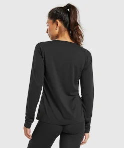 DAMES Gymshark Bedekkende Sportkleding|T-shirts*Training Long Sleeve Top