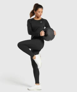 DAMES Gymshark Bedekkende Sportkleding|T-shirts*Training Long Sleeve Top