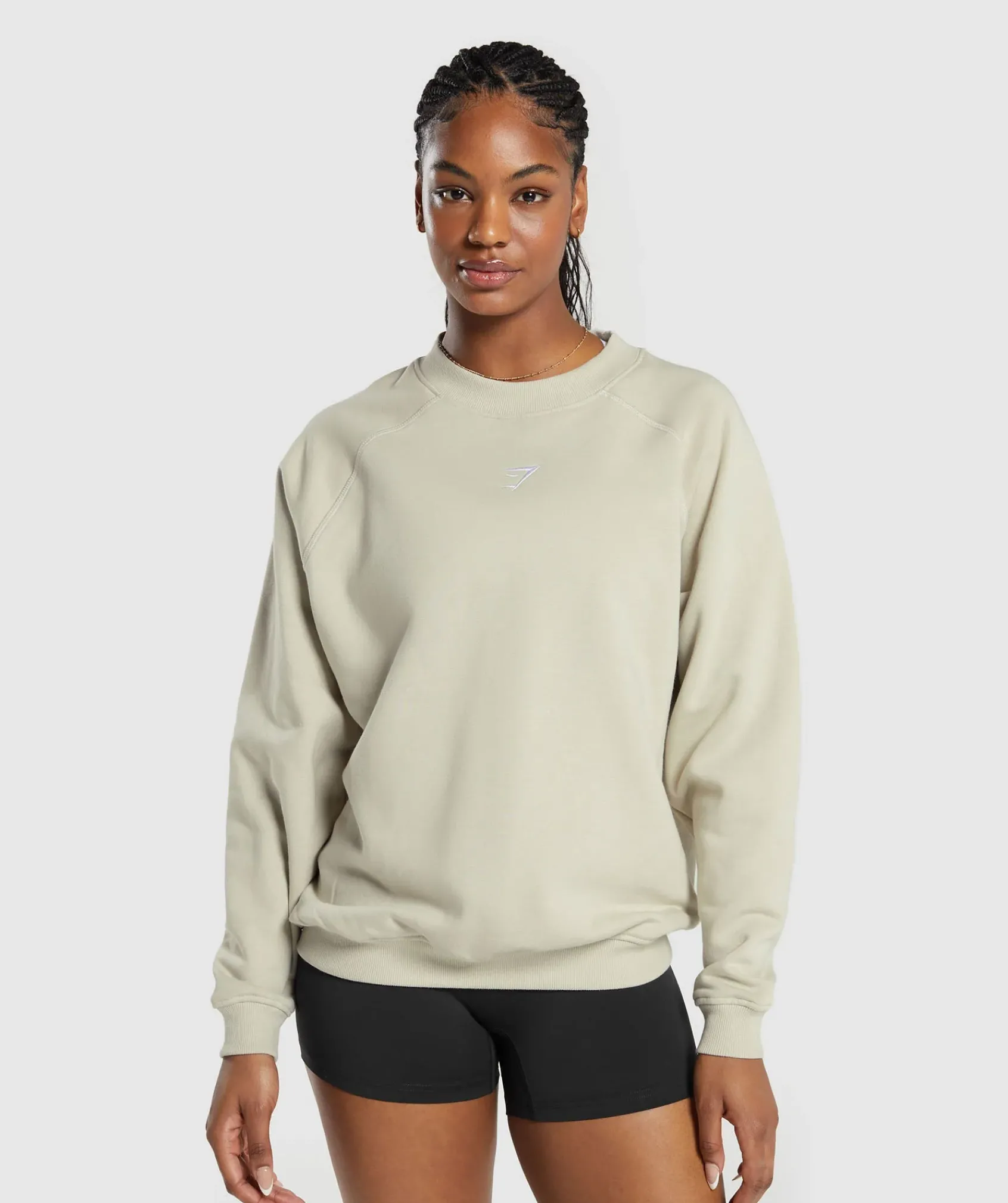 DAMES Gymshark Bedekkende Sportkleding|Hoodies & Truien*Training Oversized Fleece Sweatshirt