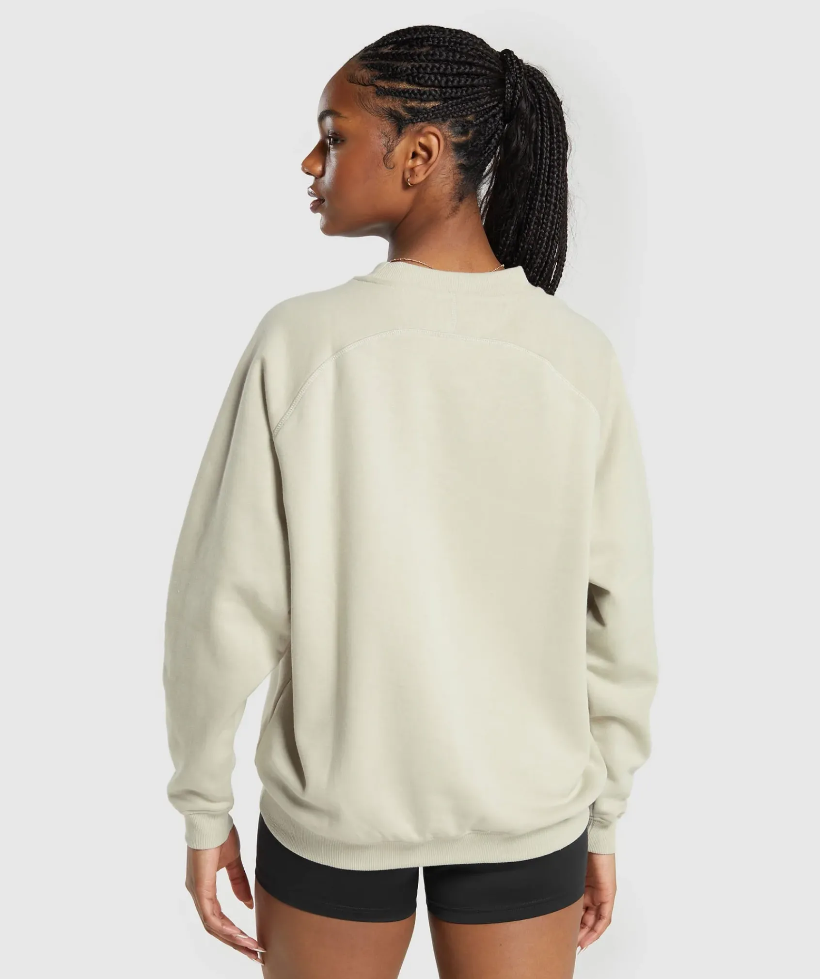 DAMES Gymshark Bedekkende Sportkleding|Hoodies & Truien*Training Oversized Fleece Sweatshirt