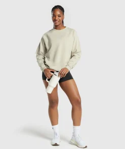 DAMES Gymshark Bedekkende Sportkleding|Hoodies & Truien*Training Oversized Fleece Sweatshirt