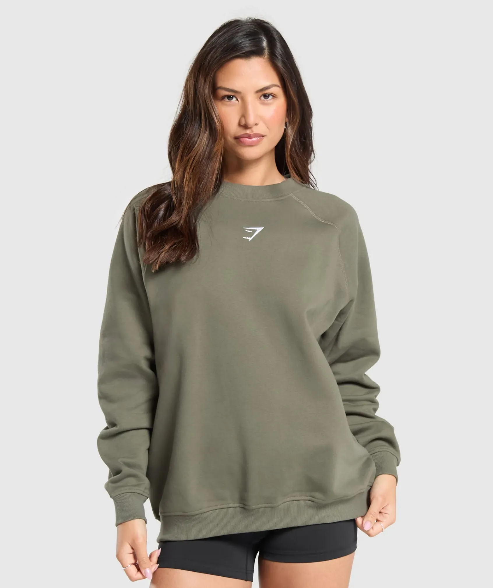DAMES Gymshark Bedekkende Sportkleding|Hoodies & Truien*Training Oversized Fleece Sweatshirt