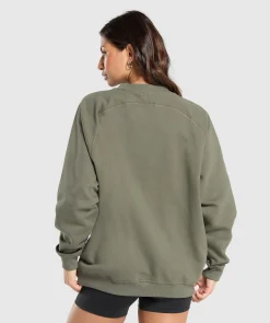 DAMES Gymshark Bedekkende Sportkleding|Hoodies & Truien*Training Oversized Fleece Sweatshirt