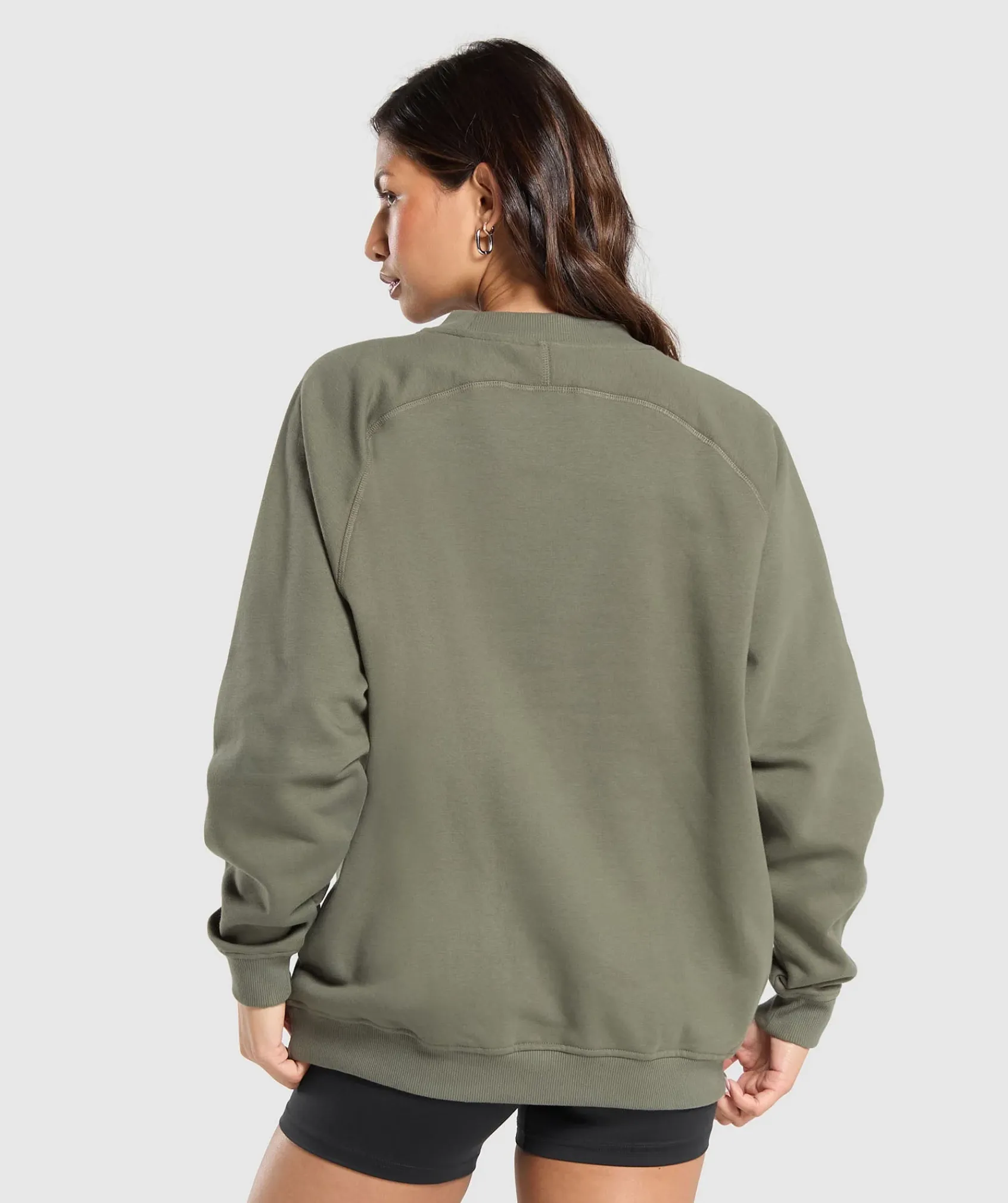 DAMES Gymshark Bedekkende Sportkleding|Hoodies & Truien*Training Oversized Fleece Sweatshirt