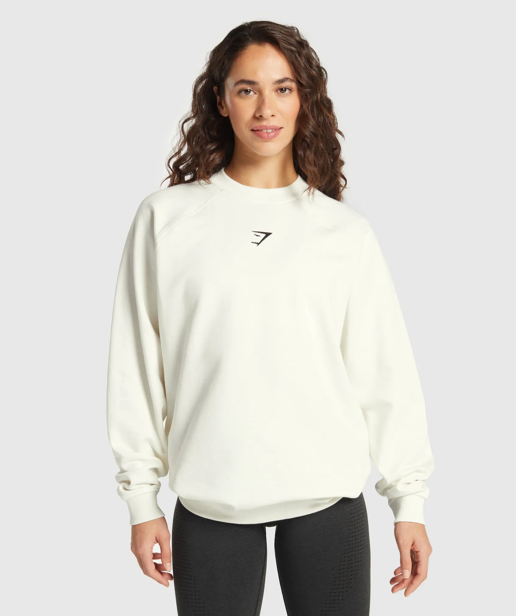 DAMES Gymshark Hoodies & Truien*Training Oversized Fleece Sweatshirt