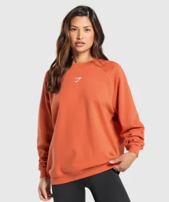 DAMES Gymshark Hoodies & Truien*Training Oversized Fleece Sweatshirt