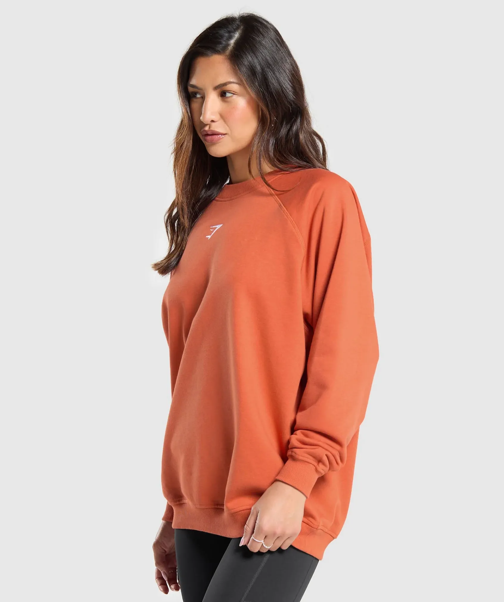 DAMES Gymshark Hoodies & Truien*Training Oversized Fleece Sweatshirt