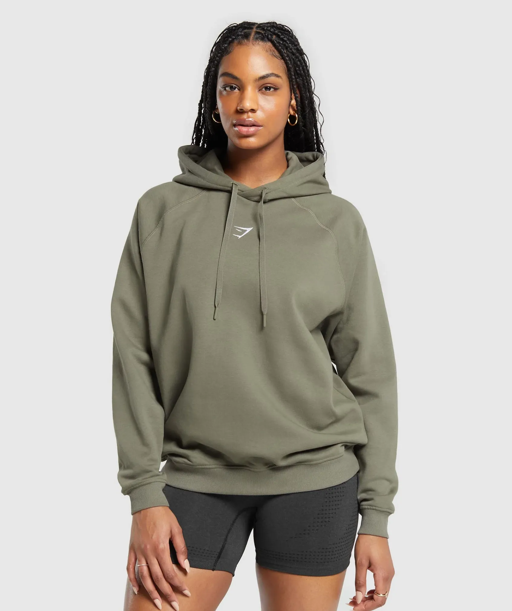 DAMES Gymshark Hoodies & Truien*Training Oversized Fleece Hoodie