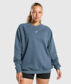 DAMES Gymshark Bedekkende Sportkleding|Hoodies & Truien*Training Oversized Fleece Sweatshirt