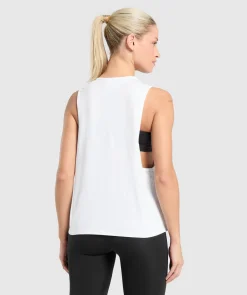 DAMES Gymshark Tanktops|T-shirts*Training Regular Length Drop Arm Tank