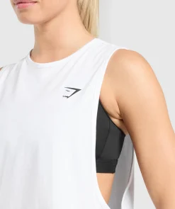 DAMES Gymshark Tanktops|T-shirts*Training Regular Length Drop Arm Tank