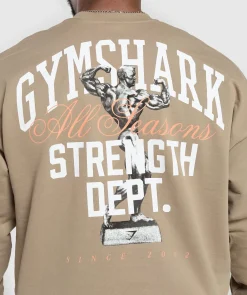 Heren Gymshark Hoodies & Truien*Trophy Graphic Crew