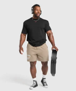Heren Gymshark Shorts*Trophy Graphic Shorts