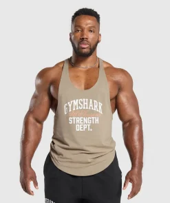 Heren Gymshark Stringers*Trophy Graphic Stringer