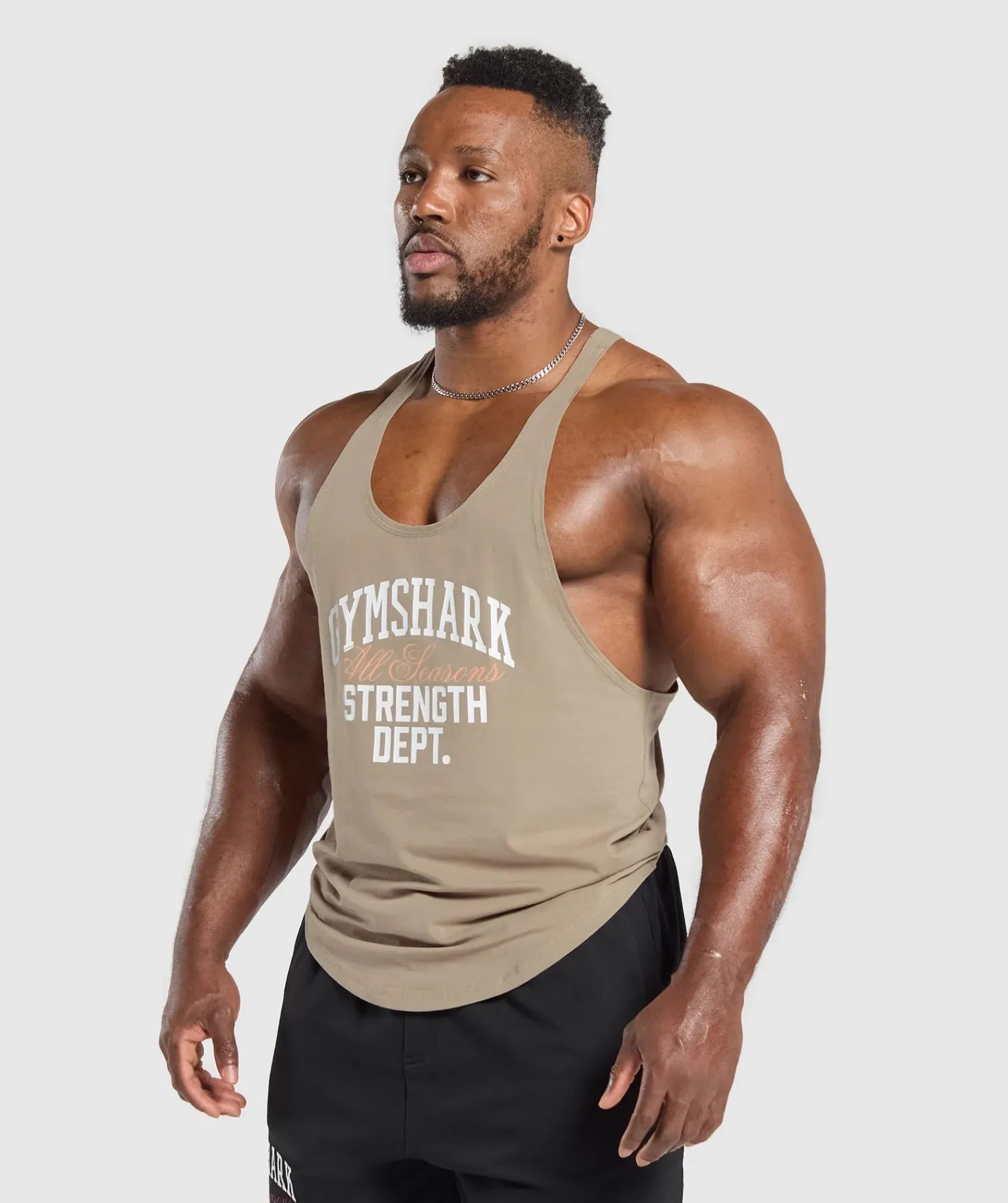 Heren Gymshark Stringers*Trophy Graphic Stringer