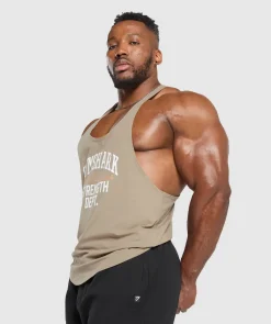 Heren Gymshark Stringers*Trophy Graphic Stringer