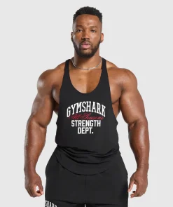 Heren Gymshark Stringers*Trophy Graphic Stringer