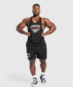 Heren Gymshark Stringers*Trophy Graphic Stringer