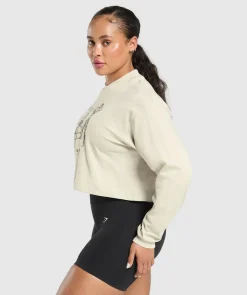 DAMES Gymshark Croptops|T-shirts*Two Strong Women Midi Long Sleeve Top