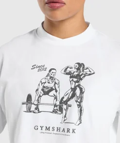 DAMES Gymshark Croptops|T-shirts*Two Strong Women Midi Long Sleeve Top