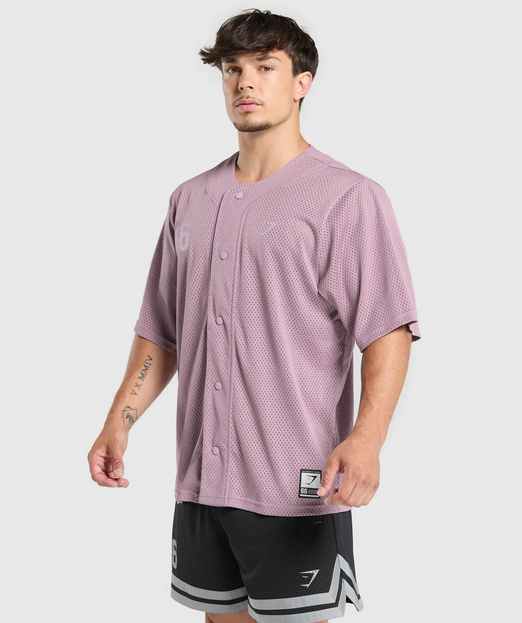 Heren Gymshark T-shirts*Varsity Jersey
