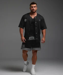 Heren Gymshark T-shirts*Varsity Jersey