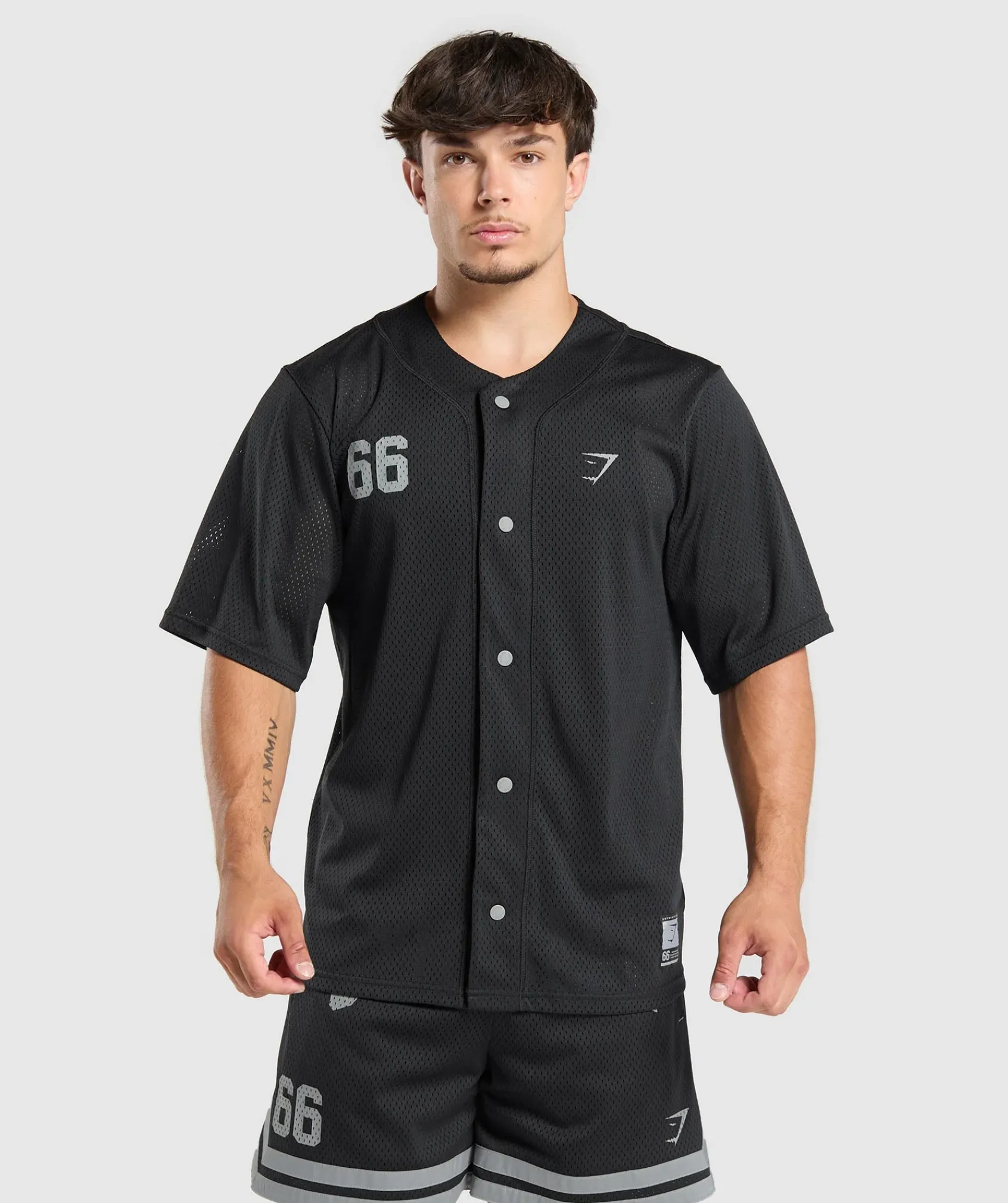 Heren Gymshark T-shirts*Varsity Jersey