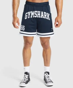 Heren Gymshark Shorts*Varsity Mesh Shorts