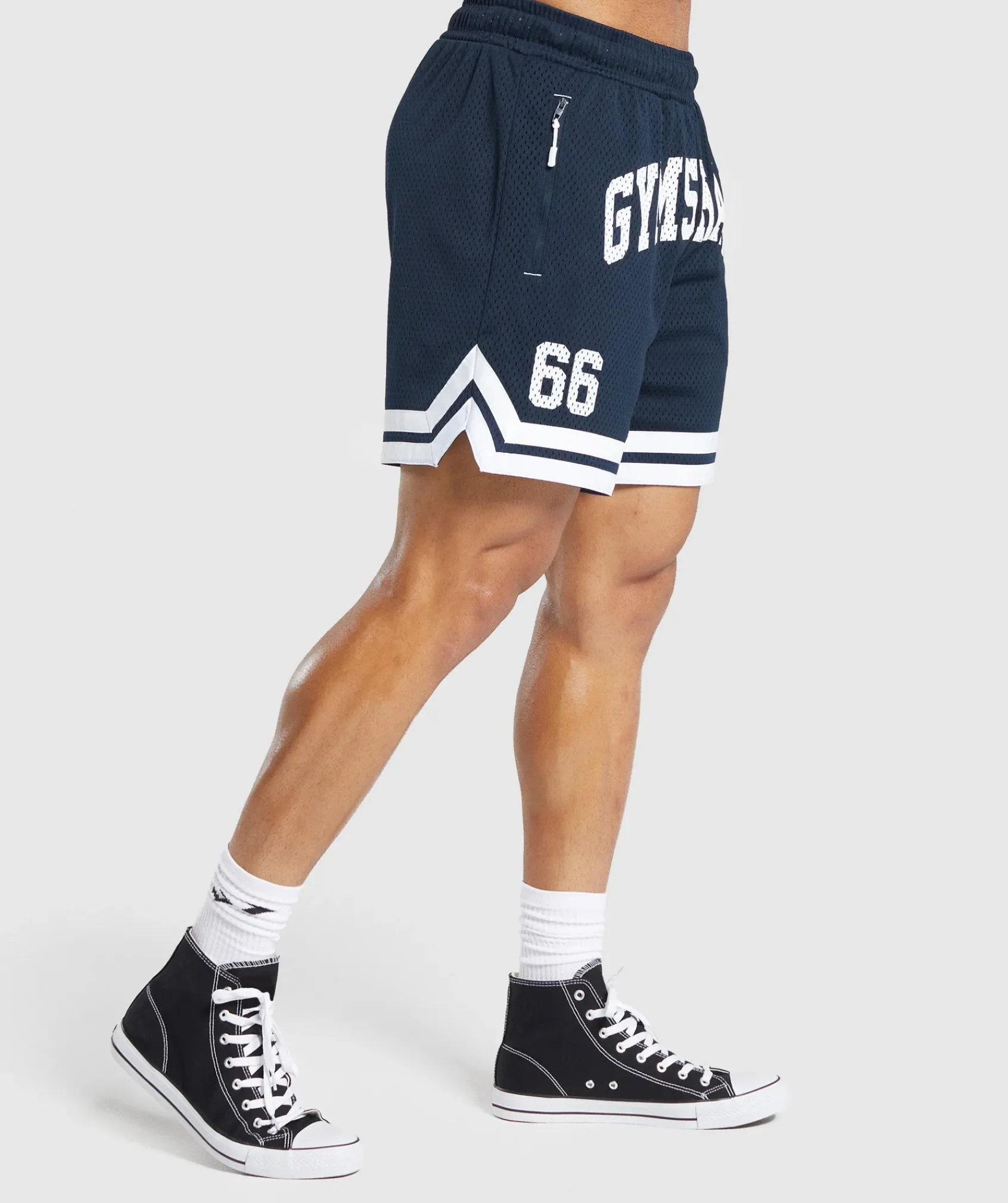 Heren Gymshark Shorts*Varsity Mesh Shorts