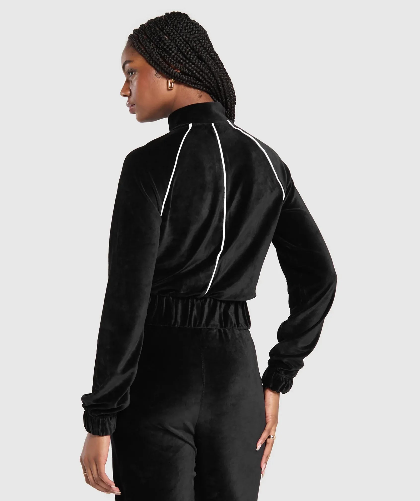 DAMES Gymshark Sportjacks*Velour Tracktop