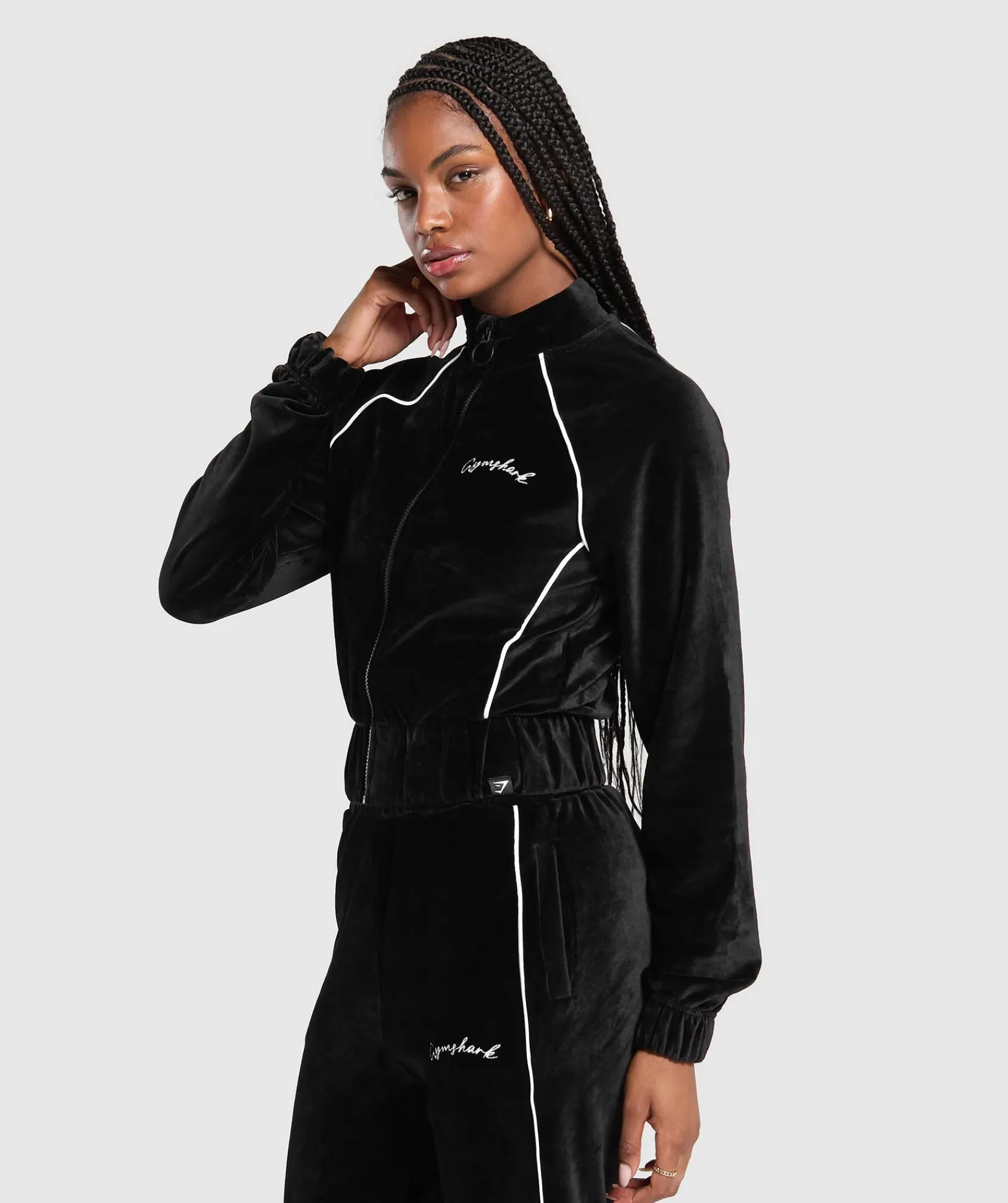 DAMES Gymshark Sportjacks*Velour Tracktop