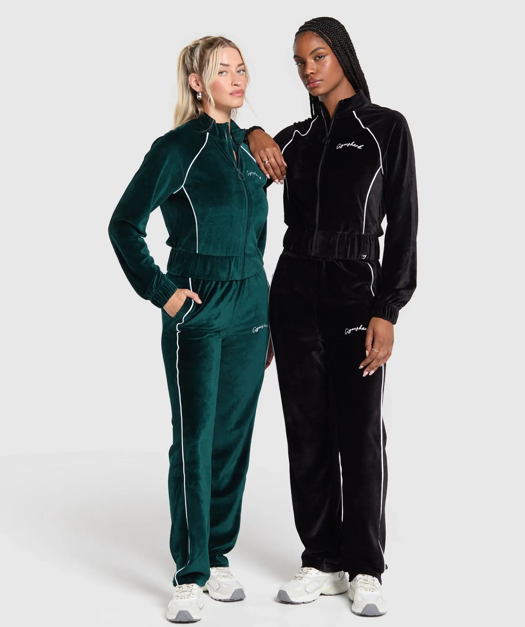 DAMES Gymshark Sportjacks*Velour Tracktop