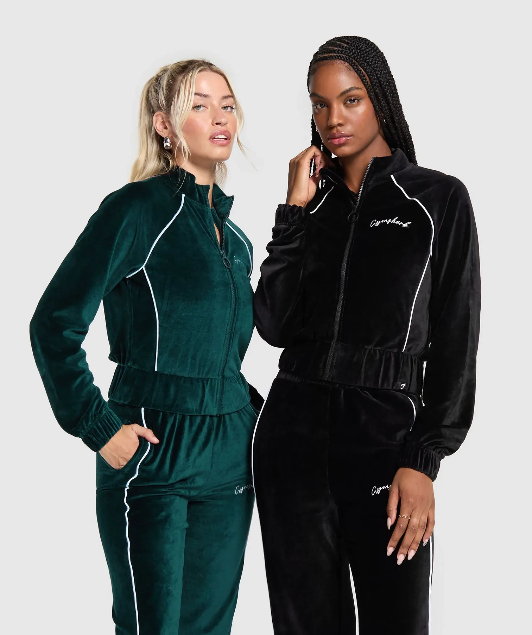 DAMES Gymshark Sportjacks*Velour Tracktop