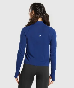 DAMES Gymshark Hoodies & Truien*Vital Seamless 2.0 1/4 Zip