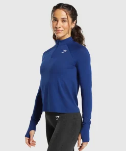 DAMES Gymshark Hoodies & Truien*Vital Seamless 2.0 1/4 Zip