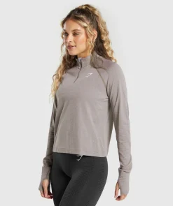 DAMES Gymshark Hoodies & Truien*Vital Seamless 2.0 1/4 Zip
