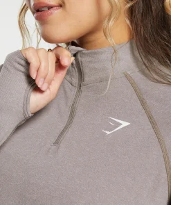 DAMES Gymshark Hoodies & Truien*Vital Seamless 2.0 1/4 Zip