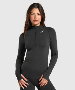 DAMES Gymshark Bedekkende Sportkleding|Hoodies & Truien*Vital Seamless 2.0 1/2 Zip Pullover