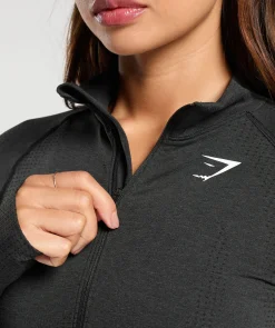 DAMES Gymshark Bedekkende Sportkleding|Hoodies & Truien*Vital Seamless 2.0 1/2 Zip Pullover