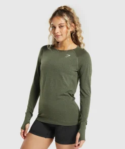 DAMES Gymshark T-shirts*Vital Seamless 2.0 Light Long Sleeve Top