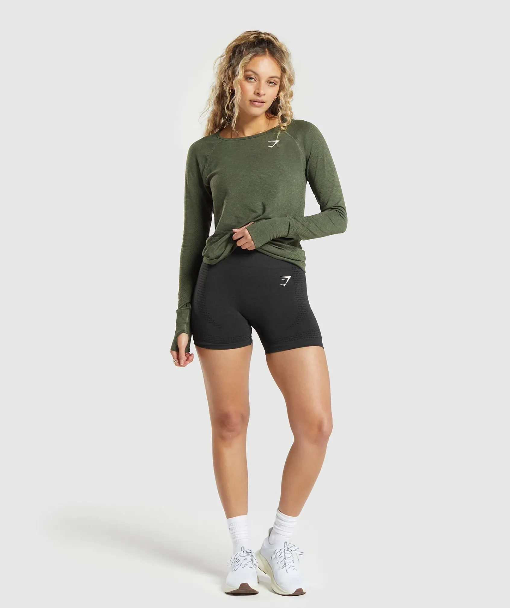 DAMES Gymshark T-shirts*Vital Seamless 2.0 Light Long Sleeve Top