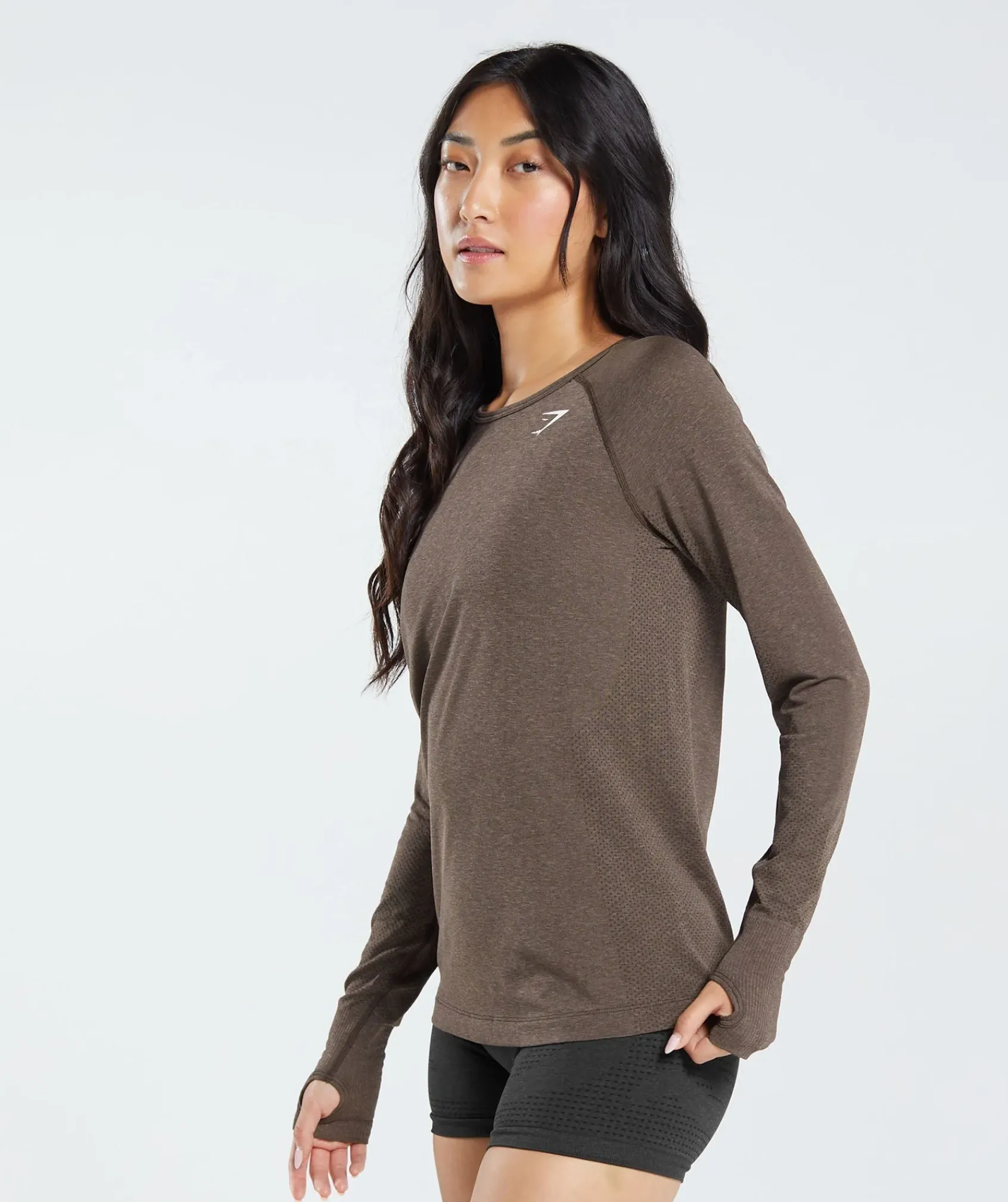 DAMES Gymshark Croptops|T-shirts*Vital Seamless 2.0 Light Long Sleeve Top