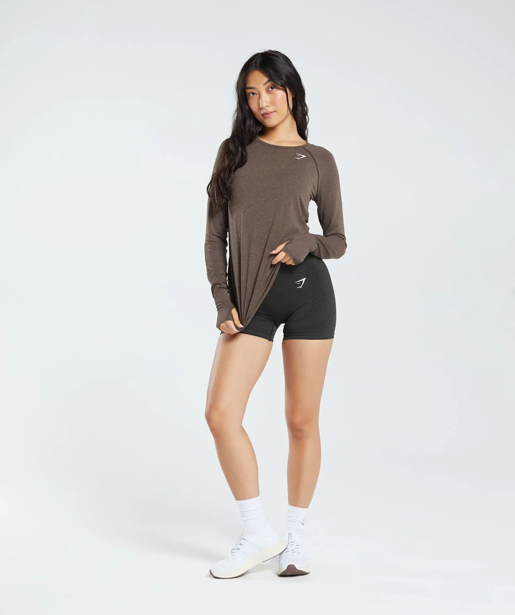 DAMES Gymshark Croptops|T-shirts*Vital Seamless 2.0 Light Long Sleeve Top