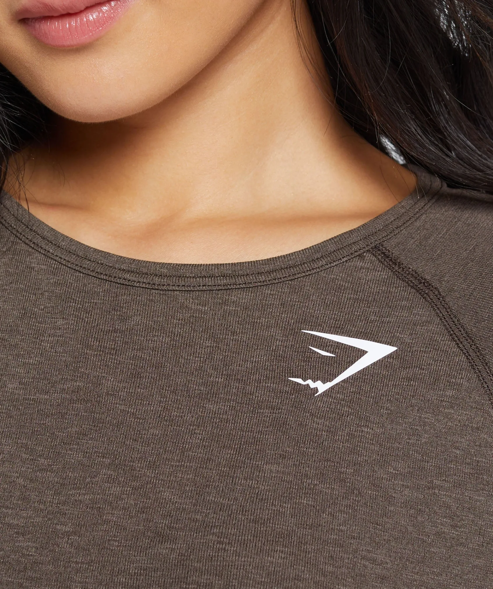 DAMES Gymshark Croptops|T-shirts*Vital Seamless 2.0 Light Long Sleeve Top