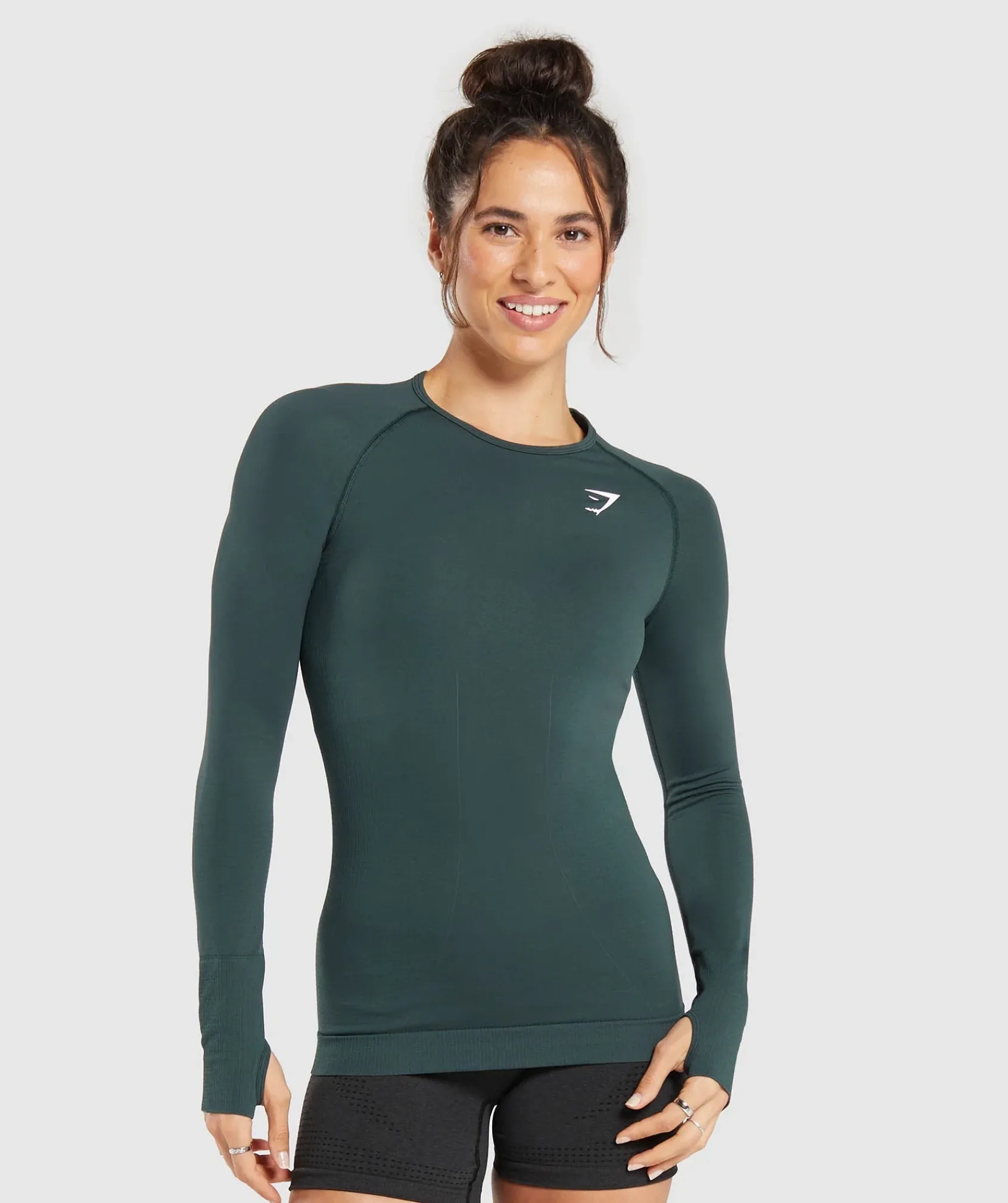 DAMES Gymshark Bedekkende Sportkleding|T-shirts*Vital Seamless 2.0 Long Sleeve Top