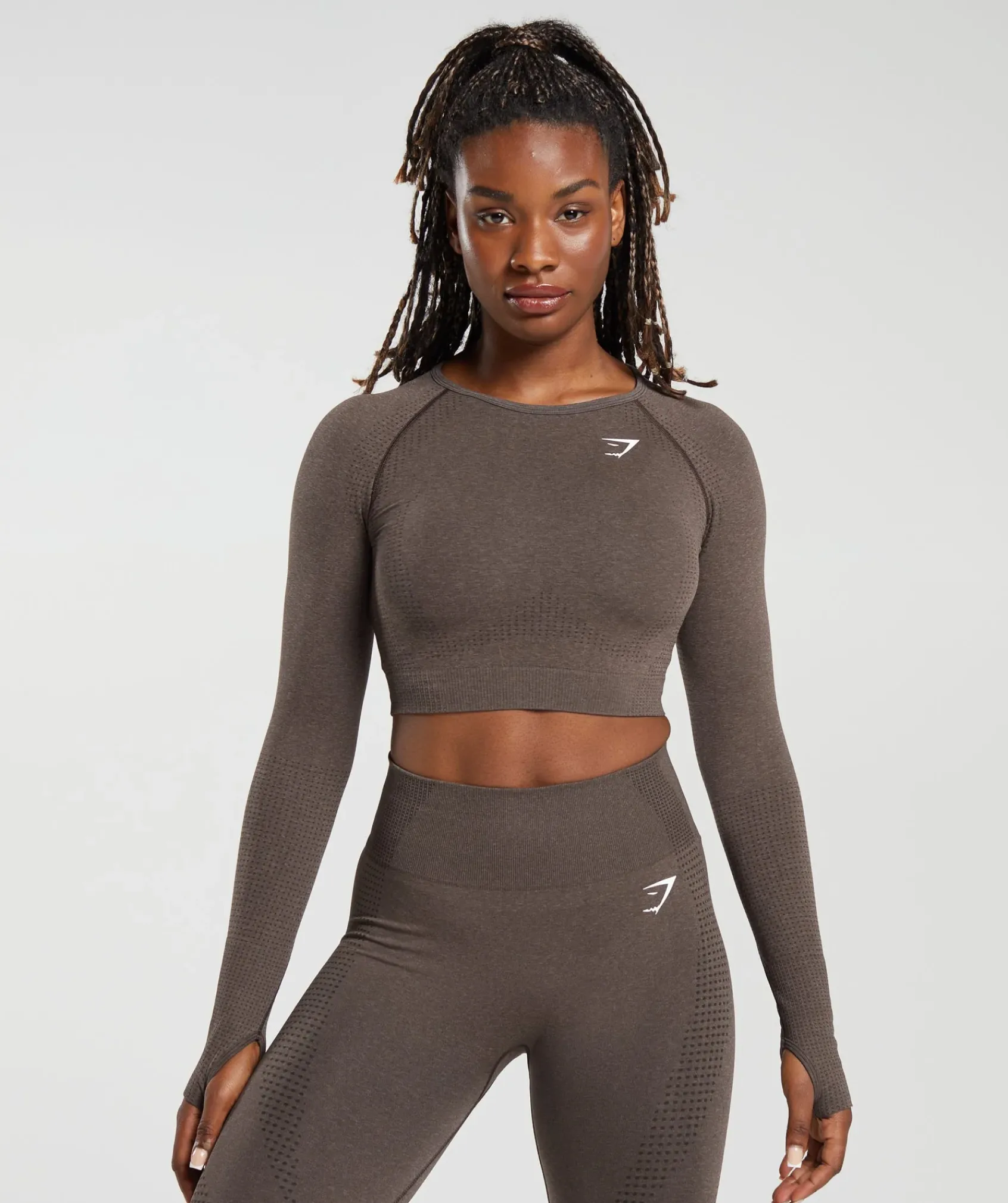 DAMES Gymshark Croptops|T-shirts*Vital Seamless 2.0 Long Sleeve Crop Top